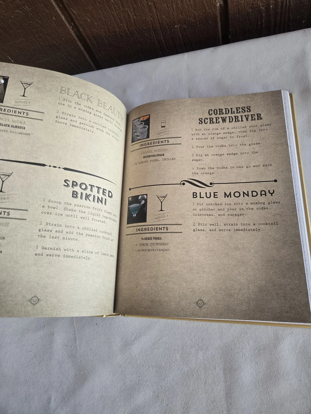 The Art of Mixology Hardcover Book